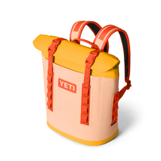 YETI HOPPER BACKPACK M12 SOFT COOLER [CLR:PEACH / BEEKEEPER]