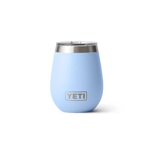 YETI RAMBLER 10oz 296ml WINE TUMBLER WITH MAGSLIDER LID [CLR:BIG SKY BLUE]