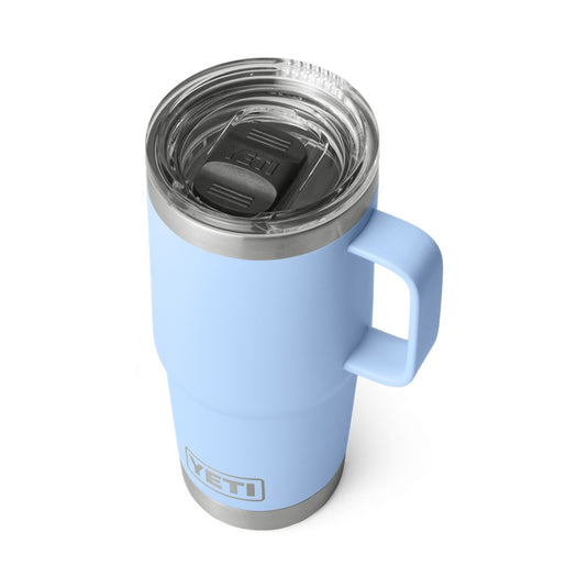 YETI RAMBLER R20oz 591ML TRAVEL MUG [CLR:BIG SKY BLUE]