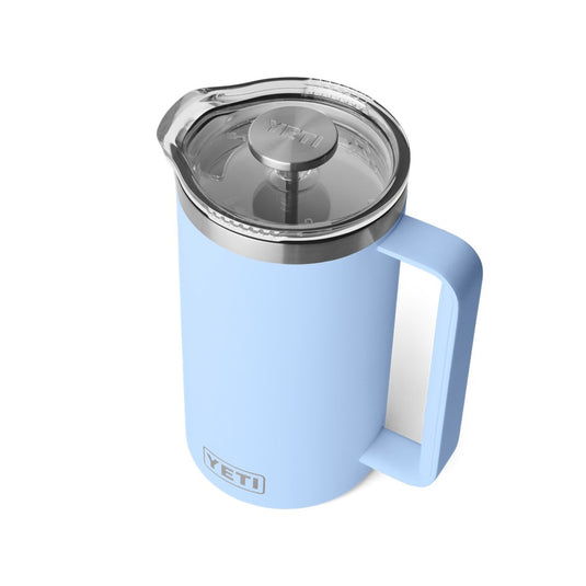 YETI RAMBLER 34oz FRENCH PRESS [CLR:BIG SKY BLUE]