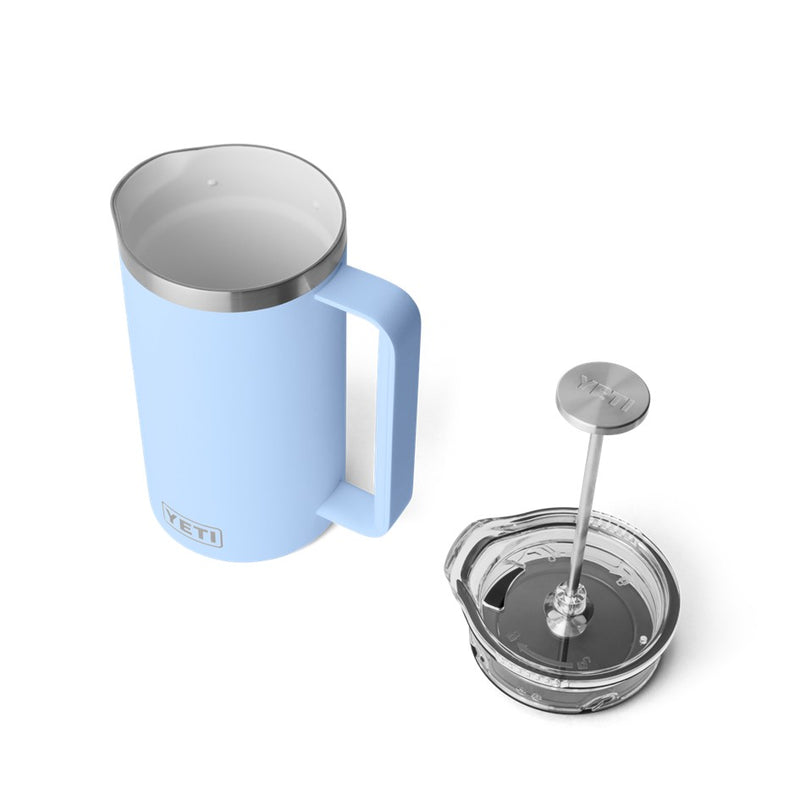 Load image into Gallery viewer, YETI RAMBLER 34oz FRENCH PRESS [CLR:BIG SKY BLUE]
