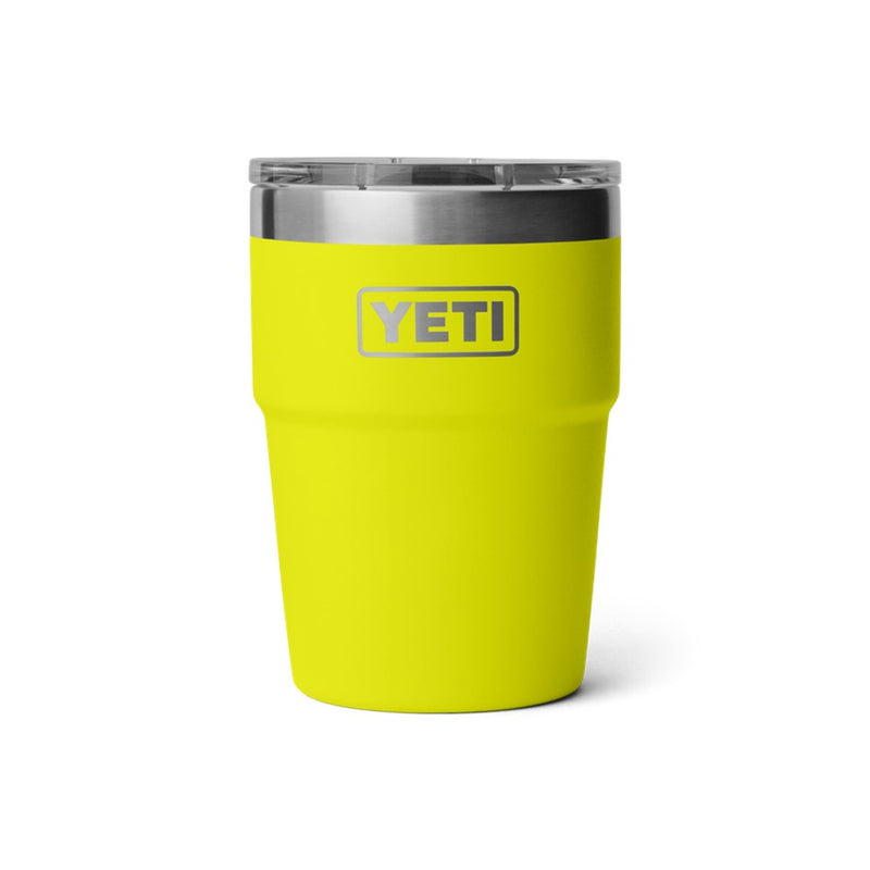 Load image into Gallery viewer, YETI RAMBLER 16oz 473ml STACKABLE CUP [CLR:FIREFLY YELLOW]
