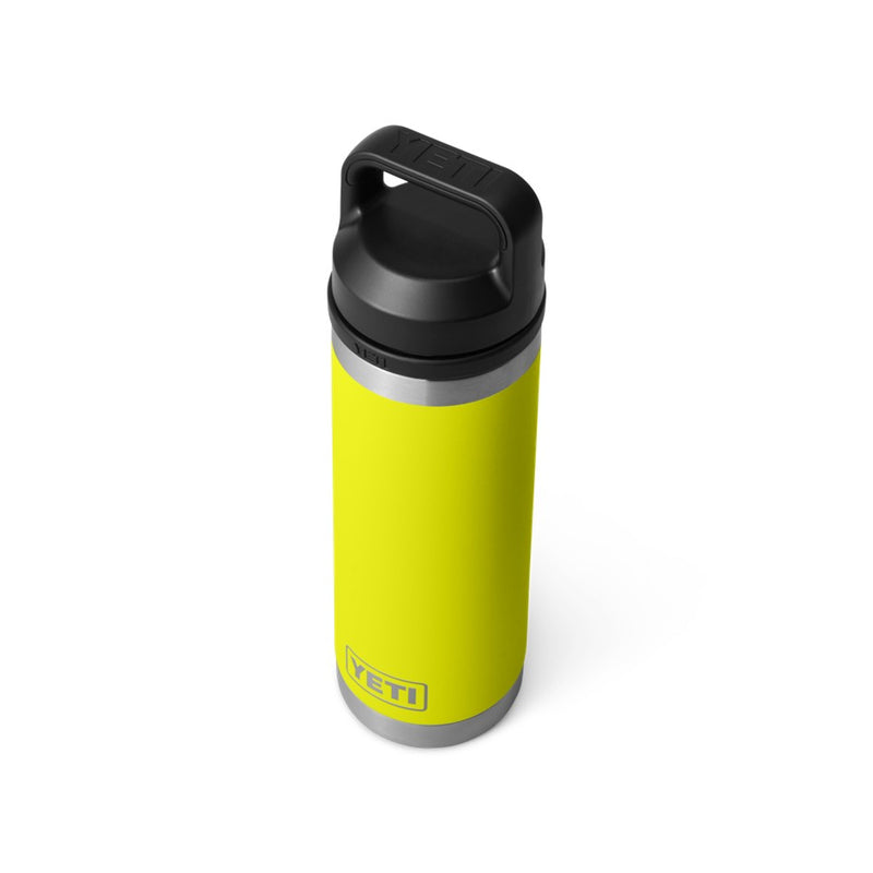 Load image into Gallery viewer, YETI RAMBLER BOTTLE 18oz 532ml WITH CHUG CAP [CLR:FIREFLY YELLOW]
