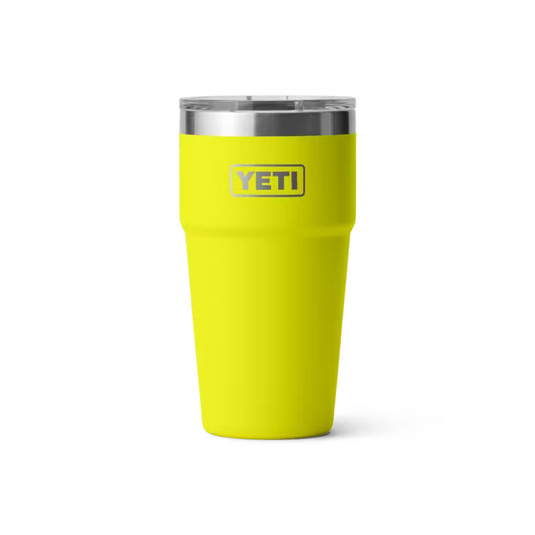 YETI RAMBLER 20oz 591ml STACKABLE CUP [CLR:FIREFLY YELLOW]