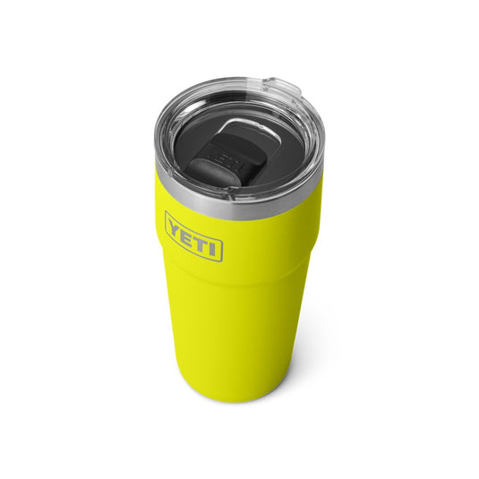 YETI RAMBLER 20oz 591ml STACKABLE CUP [CLR:FIREFLY YELLOW]