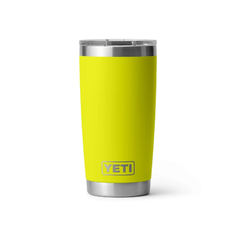 Load image into Gallery viewer, YETI RAMBLER 20oz 591ML TUMBLER WITH MAGSLIDER LID [CLR:FIREFLY YELLOW]
