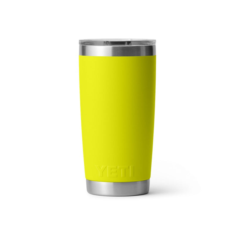 Load image into Gallery viewer, YETI RAMBLER 20oz 591ML TUMBLER WITH MAGSLIDER LID [CLR:FIREFLY YELLOW]
