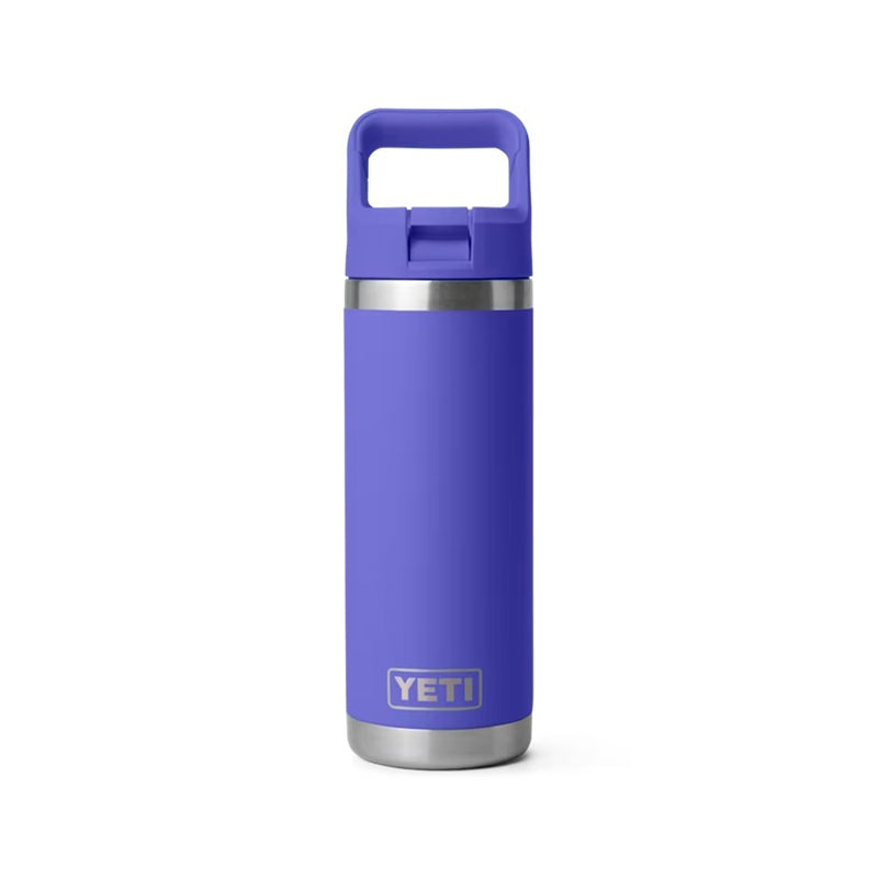 Load image into Gallery viewer, YETI RAMBLER BOTTLE 18oz 532ml WITH STRAW CAP [CLR:ULTRAMARINE VIOLET]
