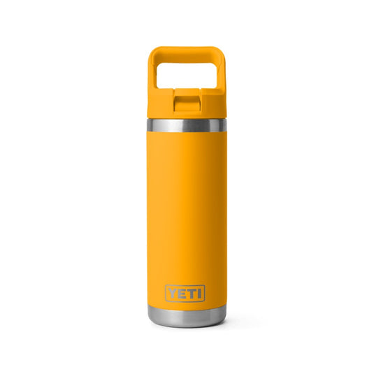 YETI RAMBLER BOTTLE 18oz 532ml WITH STRAW CAP [CLR:BEEKEEPER]