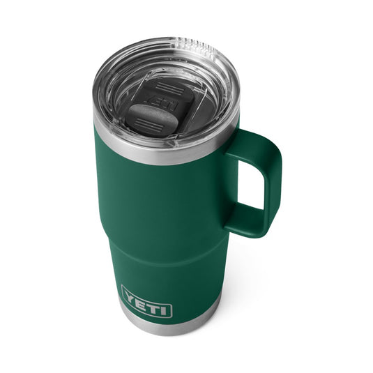 YETI RAMBLER R20oz 591ML TRAVEL MUG [CLR:BLACK FOREST GREEN]