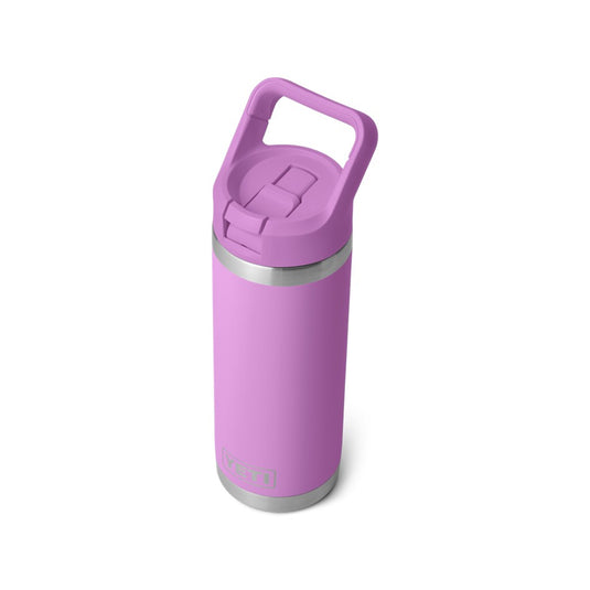YETI RAMBLER BOTTLE 18oz 532ml WITH STRAW CAP [CLR:DESERT BLOOM]
