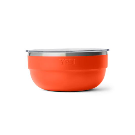 YETI RAMBLER 2QT BOWL [CLR:PAPAYA]
