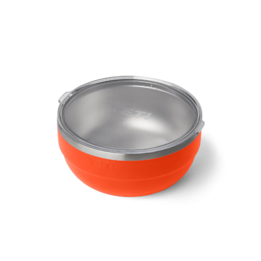 YETI RAMBLER 2QT BOWL [CLR:PAPAYA]