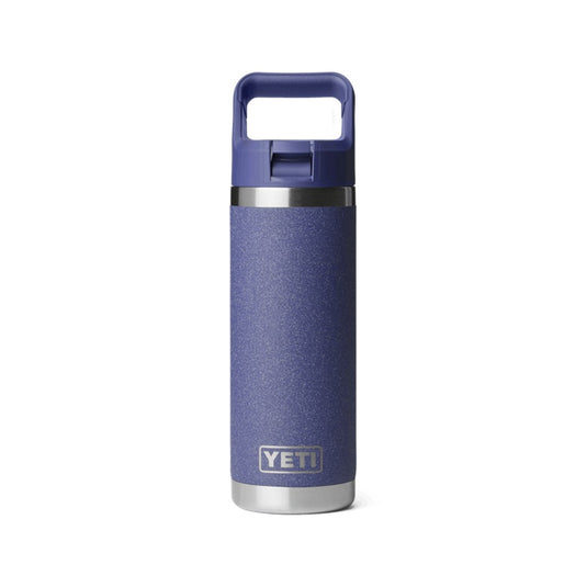 YETI RAMBLER BOTTLE 18oz 532ml WITH STRAW CAP [CLR:MOON DUST]