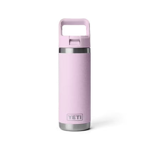 YETI RAMBLER BOTTLE 18oz 532ml WITH STRAW CAP [CLR:CHERRY BLOSSOM]