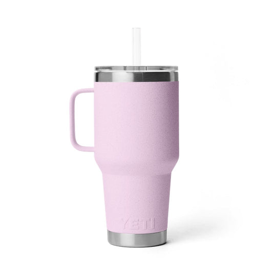 YETI RAMBLER 35oz 1035ML MUG WITH STRAW LID [CLR:CHERRY BLOSSOM]