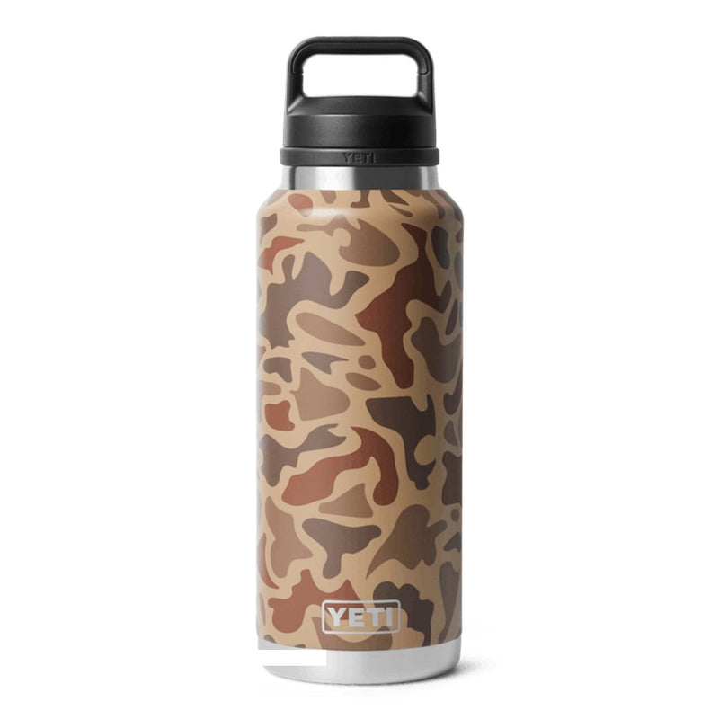 Load image into Gallery viewer, YETI RAMBLER BOTTLE 46oz 1.4L WITH CHUG CAP [CLR:WETLANDS CAMO]
