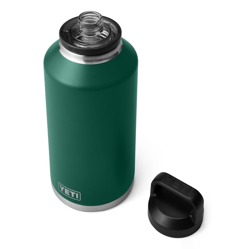 Load image into Gallery viewer, YETI RAMBLER BOTTLE 64oz 1.9L WITH CHUG CAP [CLR:BLACK FOREST GREEN]
