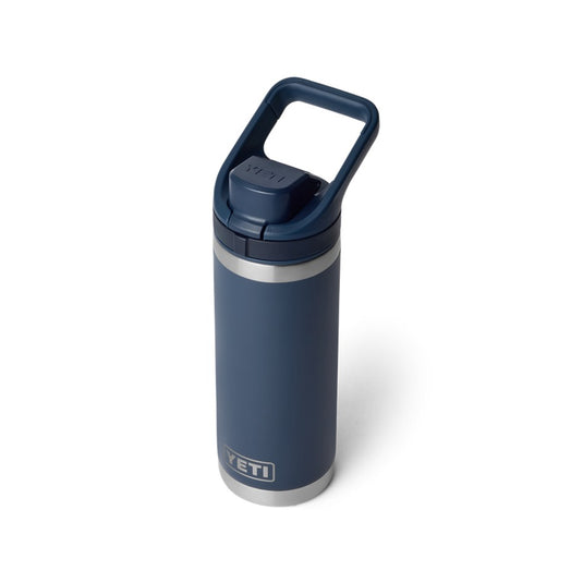 YETI RAMBLER BOTTLE 18oz 532ml WITH FLIP CHUG CAP [CLR:NAVY]