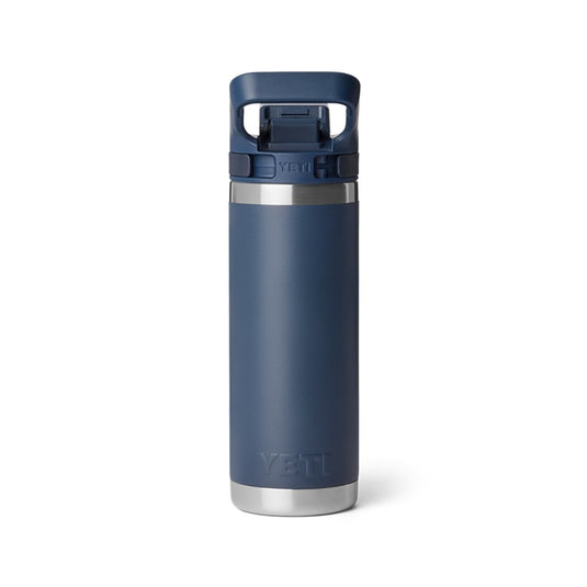 YETI RAMBLER BOTTLE 18oz 532ml WITH FLIP CHUG CAP [CLR:NAVY]
