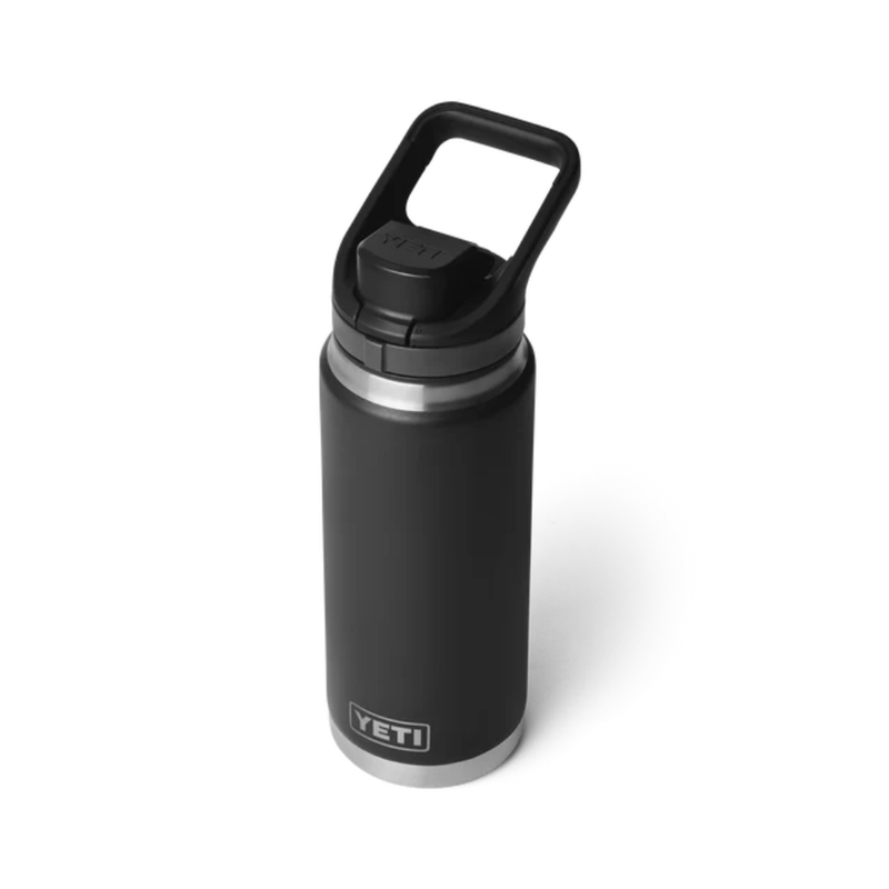 Load image into Gallery viewer, YETI RAMBLER BOTTLE 26oz 760ml WITH FLIP CHUG CAP [CLR:BLACK]
