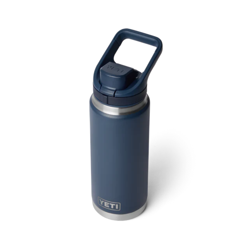 Load image into Gallery viewer, YETI RAMBLER BOTTLE 26oz 760ml WITH FLIP CHUG CAP [CLR:NAVY]

