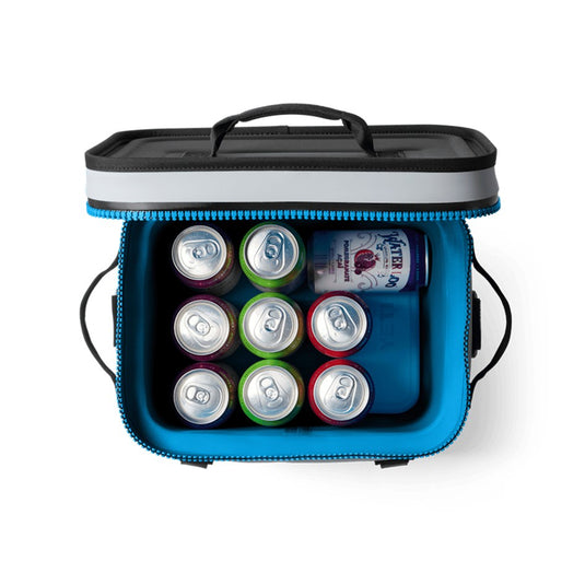 YETI HOPPER FLIP 12 SOFT COOLER [CLR:FOG GRAY/BLUE]