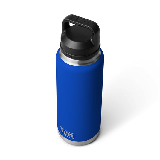 YETI RAMBLER BOTTLE 36oz 1065ML WITH CHUG CAP [CLR:ROYAL BLUE]