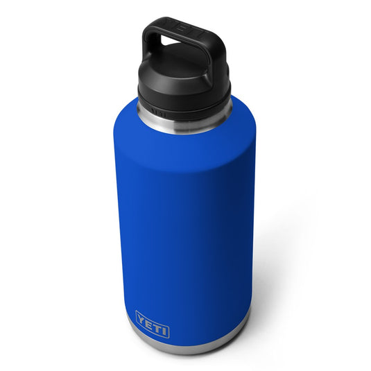 YETI RAMBLER BOTTLE 64oz 1.9L WITH CHUG CAP [CLR:ROYAL BLUE]