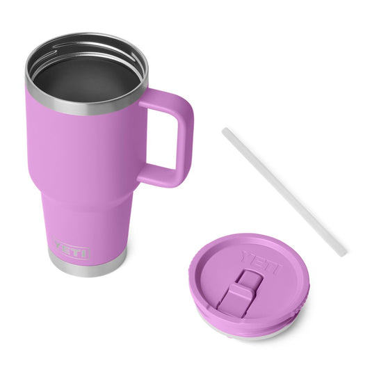 YETI RAMBLER R30oz 887ML TRAVEL MUG [CLR:DESERT BLOOM]