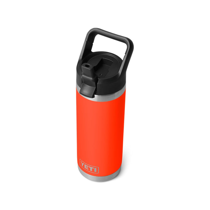 Load image into Gallery viewer, YETI RAMBLER BOTTLE 18oz 532ml WITH STRAW CAP [CLR:SOLAR FLARE]
