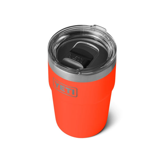 YETI RAMBLER 16oz 473ml STACKABLE CUP [CLR:SOLAR FLARE]