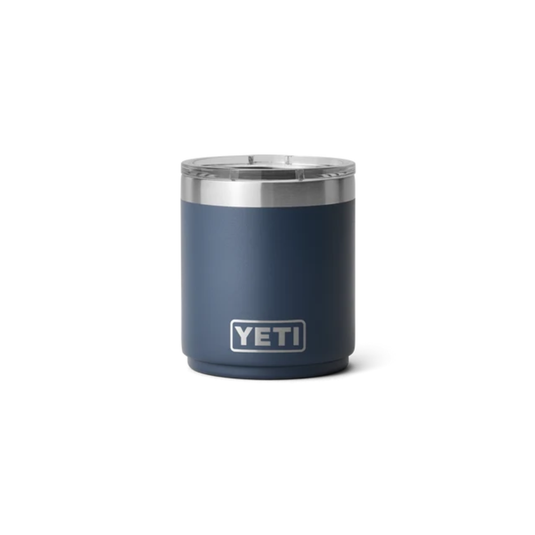 YETI RAMBLER 10oz 296ml LOWBALL CERAMIC LINING WITH MAGSLIDER LID [CLR:NAVY]