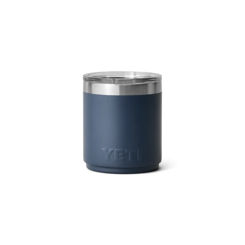Load image into Gallery viewer, YETI RAMBLER 10oz 296ml LOWBALL CERAMIC LINING WITH MAGSLIDER LID [CLR:NAVY]
