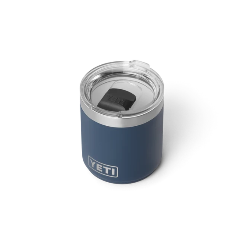 Load image into Gallery viewer, YETI RAMBLER 10oz 296ml LOWBALL CERAMIC LINING WITH MAGSLIDER LID [CLR:NAVY]
