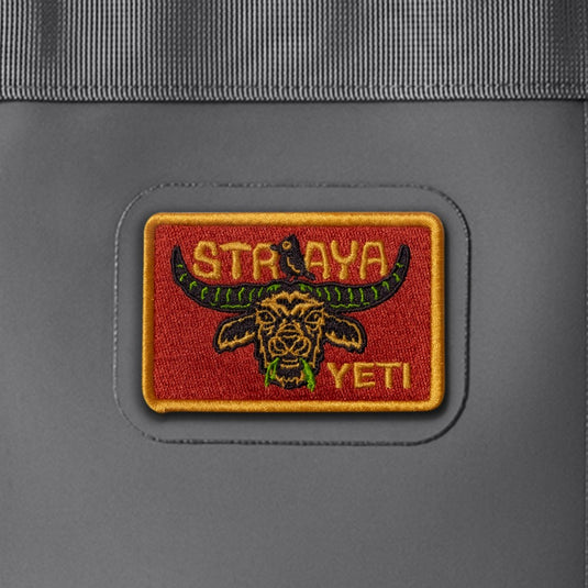 YETI COLLECTORS PATCH STRAYA RED