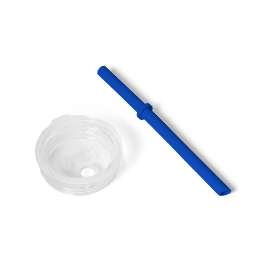 YETI RAMBLER SILICONE STRAW LID SMALL [CLR:ROYAL BLUE]