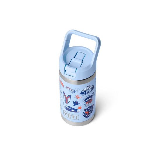 YETI RAMBLER JR 12oz 354ML KIDS BOTTLE [CLR:BIG SKY SUMMER CAMP]