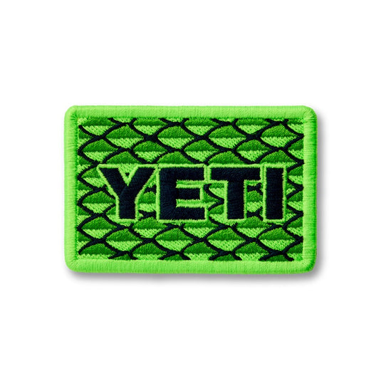 YETI COLLECTORS PATCH SCALES GREEN