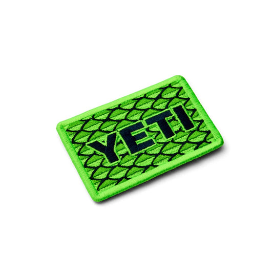 YETI COLLECTORS PATCH SCALES GREEN