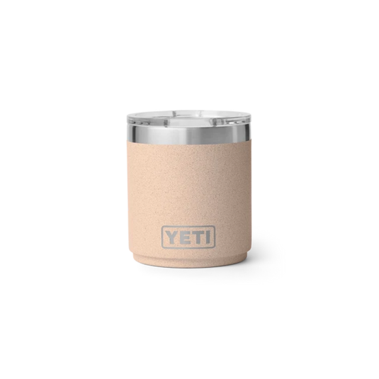 YETI RAMBLER 10oz 296ml LOWBALL CERAMIC LINING WITH MAGSLIDER LID [CLR:TAHINI]