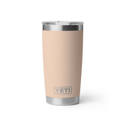 YETI RAMBLER 20oz 591ML TUMBLER WITH MAGSLIDER LID [CLR:TAHINI]