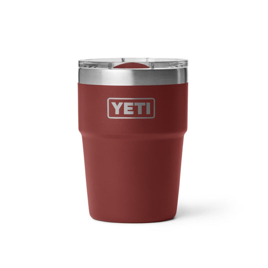 YETI RAMBLER 16oz 473ml STACKABLE CUP [CLR:STAG RED]