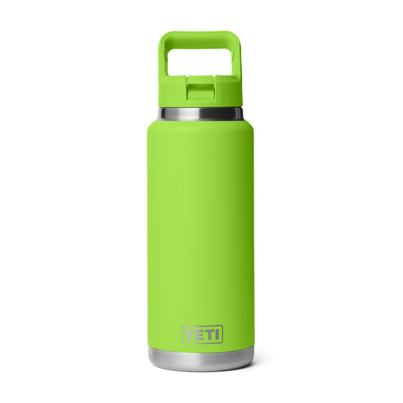 Load image into Gallery viewer, YETI RAMBLER BOTTLE 36oz 1065ML WITH STRAW CAP [CLR:VENOM]

