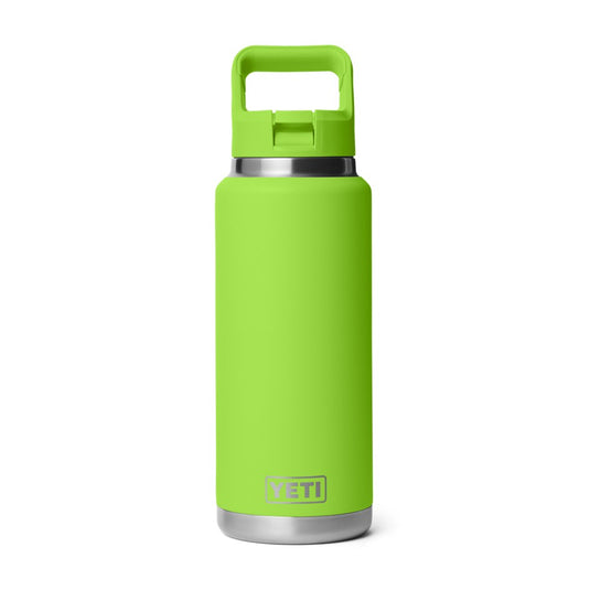 YETI RAMBLER BOTTLE 36oz 1065ML WITH STRAW CAP [CLR:VENOM]
