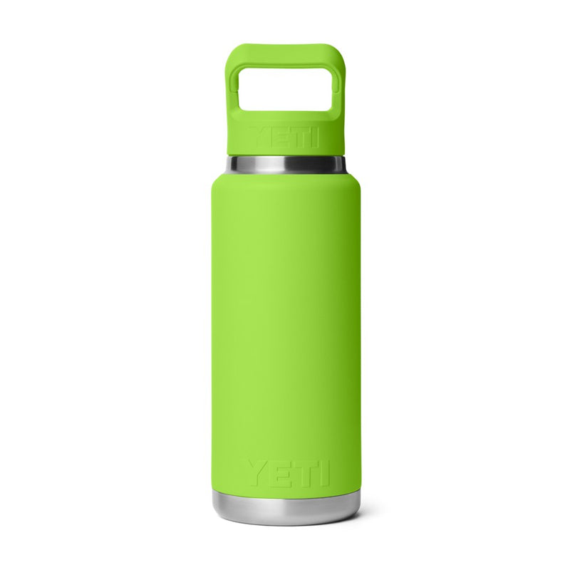 Load image into Gallery viewer, YETI RAMBLER BOTTLE 36oz 1065ML WITH STRAW CAP [CLR:VENOM]
