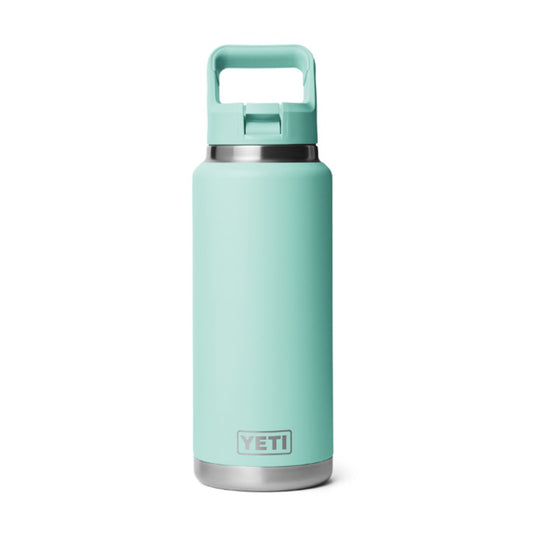 YETI RAMBLER BOTTLE 36oz 1065ML WITH STRAW CAP [CLR:SEAFOAM]