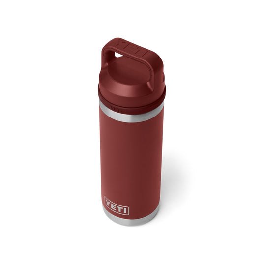 YETI RAMBLER BOTTLE 18oz 532ml WITH CHUG CAP [CLR:STAG RED]