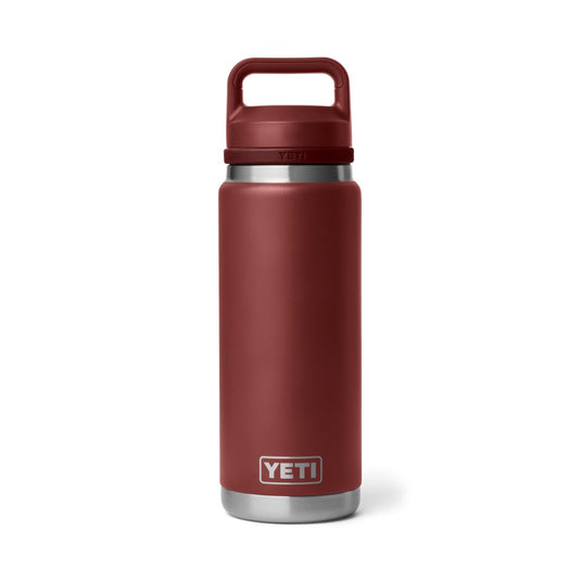 YETI RAMBLER BOTTLE 26oz 760ML WITH CHUG CAP [CLR:STAG RED]