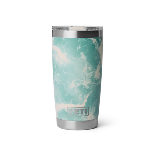 YETI RAMBLER 20oz 591ML TUMBLER WITH MAGSLIDER LID [CLR:SEA VIEW]